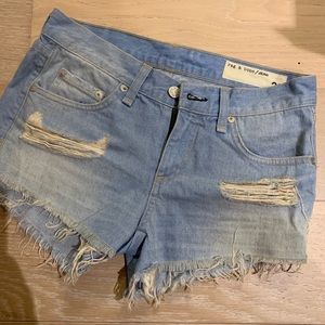 Rag and Bone denim shorts